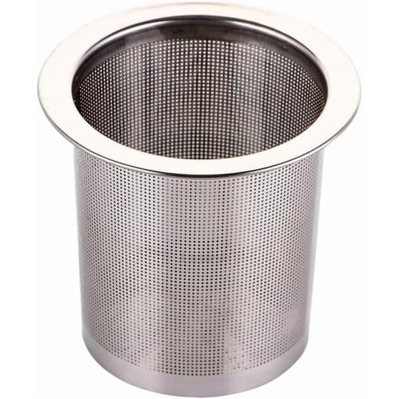 ABCISI Tea Cup Filter, Loose Leaf Tea Holder Mesh Tea Strainer, Stainer Steel Teapot Infuser Basket, 7cm Tea Diffusers for Home Coffee, Easy to Mesh Design for Brewing Tea Concentrate