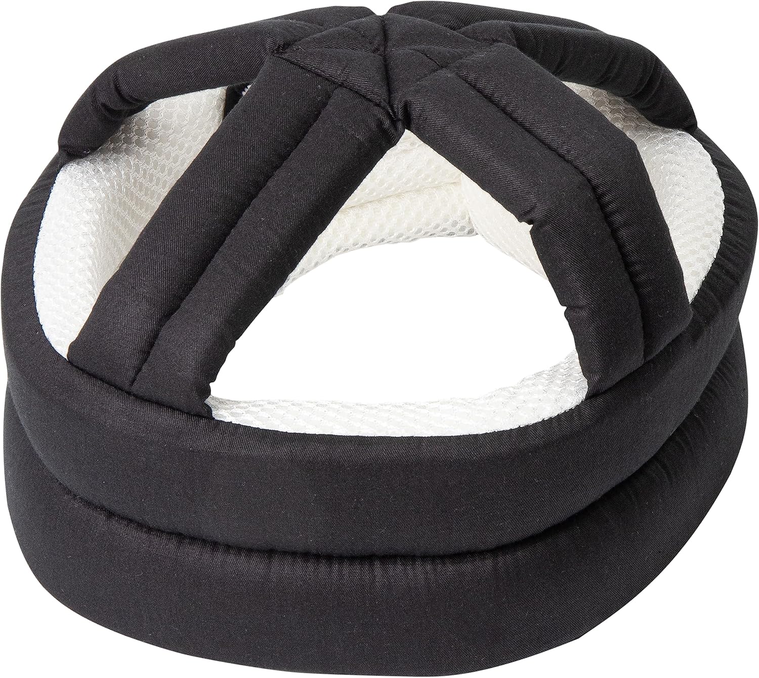 ABCISI Thick Soft Protective Helmet for Elderly, Adult Sizing,Seniors Head Protector Fall Protection Hat Cap,Elder Safety Products Protect Head Injury in Falls for Home Gardening Walking Dog,Black