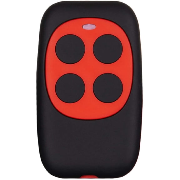 ABCISI Universal Garage Door Remote, Universal Gate Opener Remote, Control Cloner Homelink Key Fob Programmable Learning Multi Frequency 280MHZ-868MHZ (1 PC, Red)