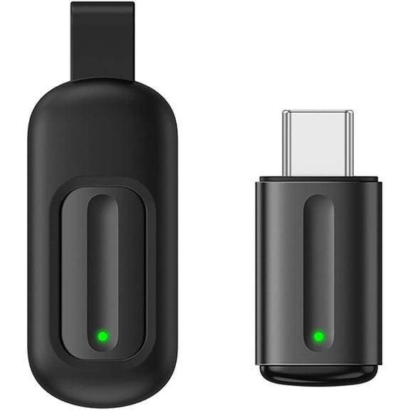 ABCISI Universal Mini Smart IR Remote Controller, iOS Android Mobile Phone Infrared Controller, Smartphone Infrared Controller Adapter for Using in Control Most Home Appliances (Type C, Black)
