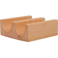 thumbnail image 1 of ABCISI Wooden Sushi Taco Holder, Sushi Roll Rack U Shaped Sashimi Plate, 2 Slot Sushi Hand Roll Stand Sashimi Serving Tray Food Display Stand, 1 of 9