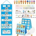 ABCKEY Large Visual Schedule Charts for Kids Autism with 122 Cards ...