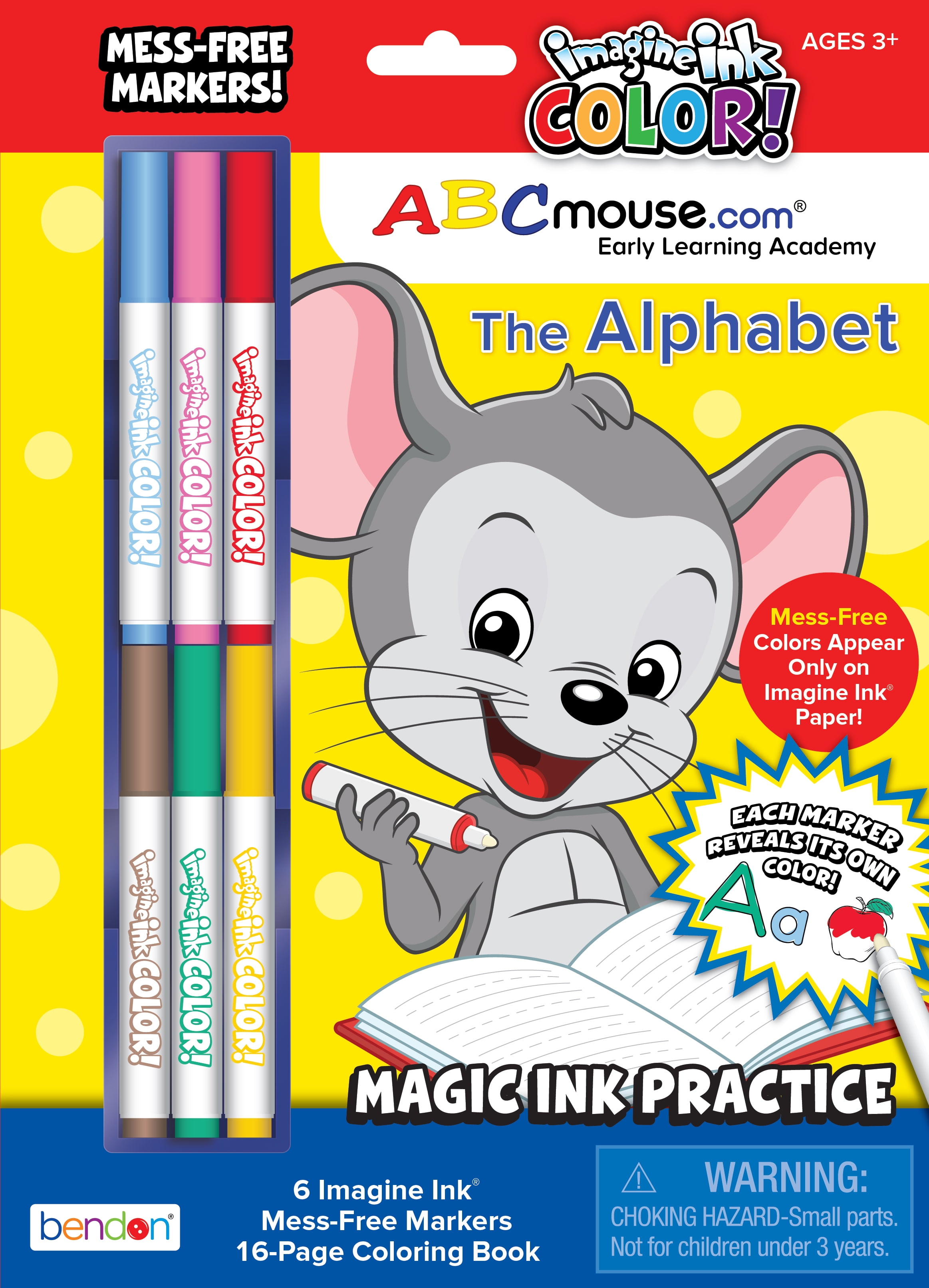 Abcmouse Alphabet Imagine Ink 16 Page Educational Workbook, Paperback -  Walmart.Com