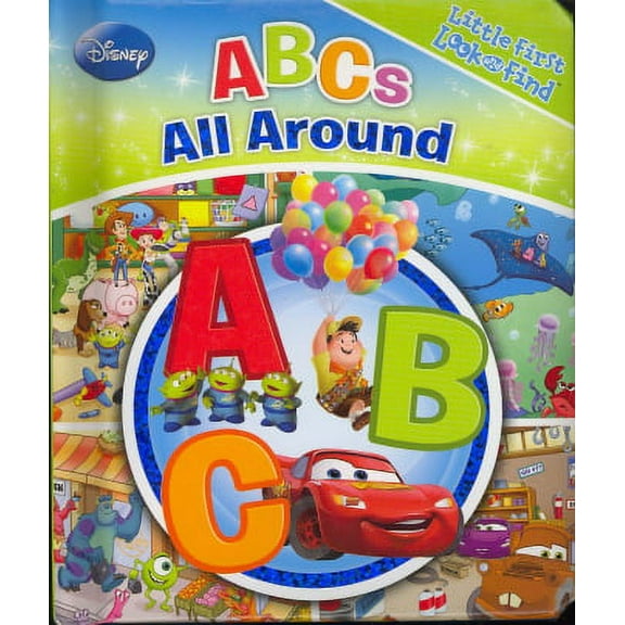 Pre-Owned ABCs All Around (Disney Little First Look and Find)