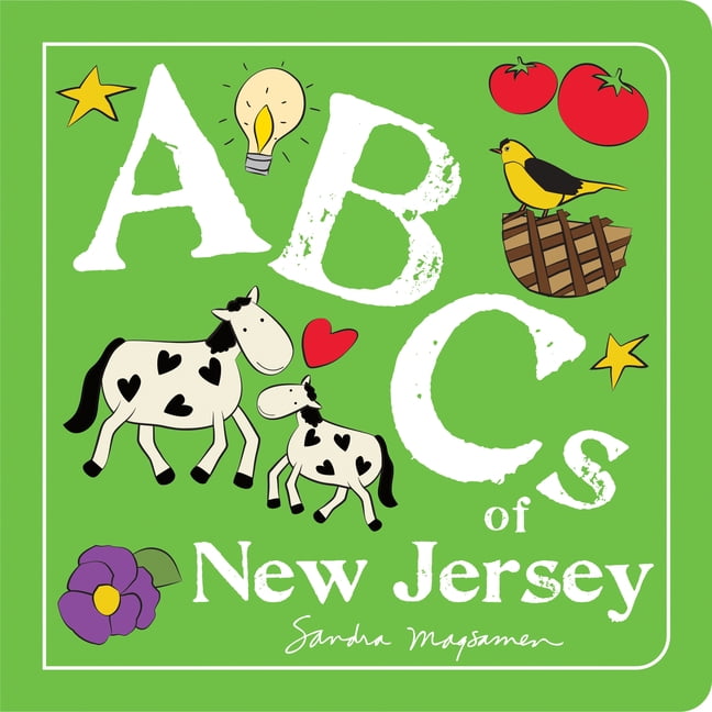 ABCs Regional ABCs of New Jersey, (Board Book)
