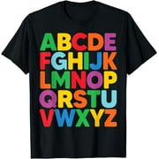 ABCs Shirt Alphabet Colorful Letters Reading Kids T-Shirt.jpg
