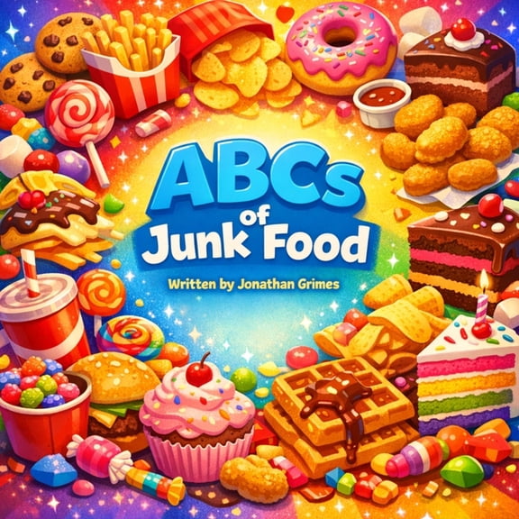 Funfirst ABC Books ABCs of Junk Food: A Silly Alphabet Book for Kids, (Paperback)