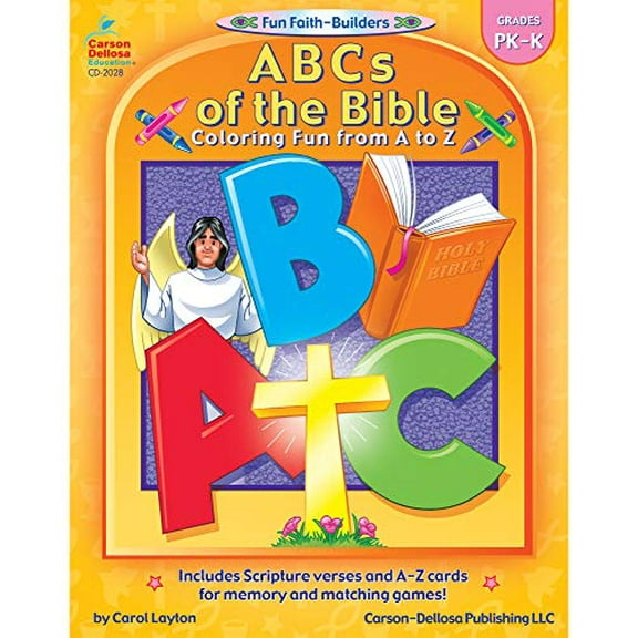 Pre-Owned ABCs of the Bible: Coloring Fun from A to Z (Paperback) 0887242146 9780887242144