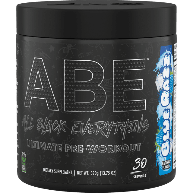 ABE Pre Workout Powder All Black Everything Pre Workout Energy Drink