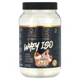 thumbnail image 1 of ABE Whey ISO - All Black Everything 100% Whey Protein Isolate with Bits of Real Strawberries | Post Workout, 25g of Protein, Added MCTs, 2lbs (27 Servings) (Paddy Cake), 1 of 3