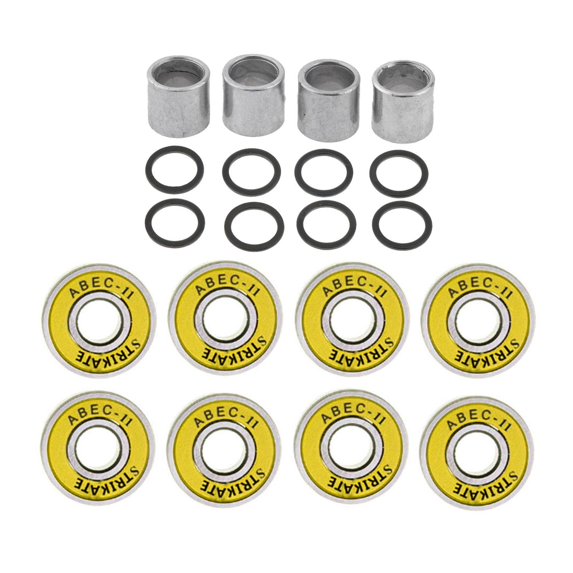 ABEC-11 Skateboard Bearing Skates Inline Skates Longboard Bearings Set - Yellow