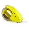 ABEL EVO Packing Tape Dispenser, Yellow, 2 Inch Wide Ergonomic Tape Gun