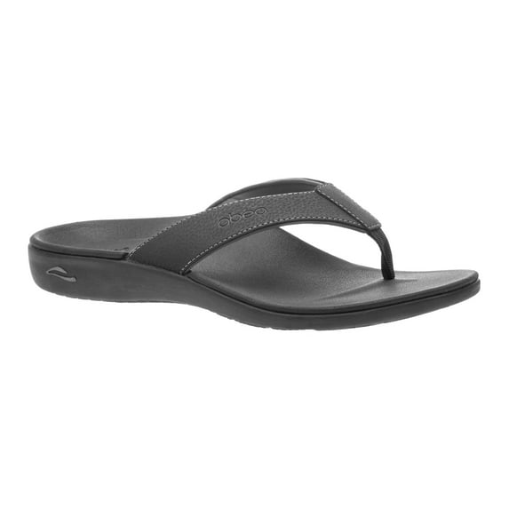 ABEO Men's Jerome Metatarsal - Flip Flop Sandals in Black