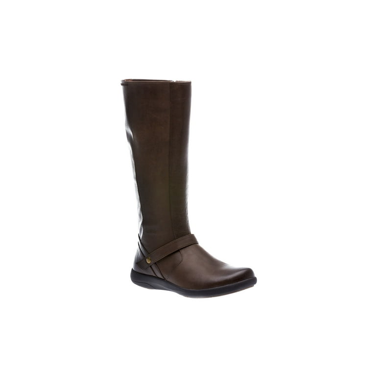 ABEO Women s Elena Knee High Boots in Brown Walmart