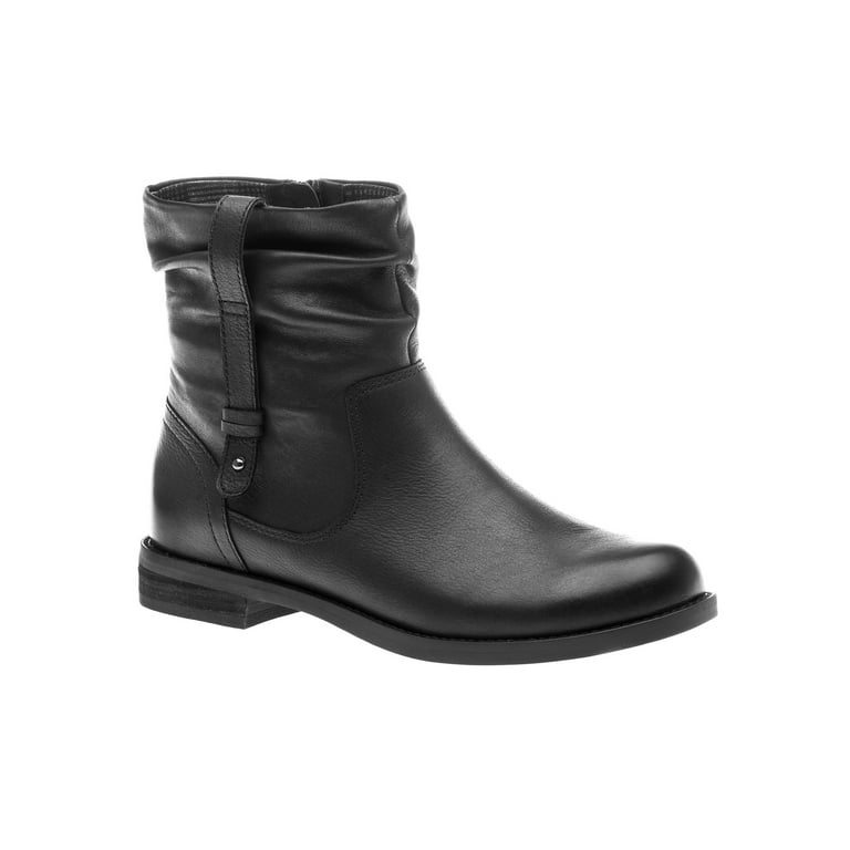 ABEO Women s Yasmin Neutral Ankle Boots in Black Walmart