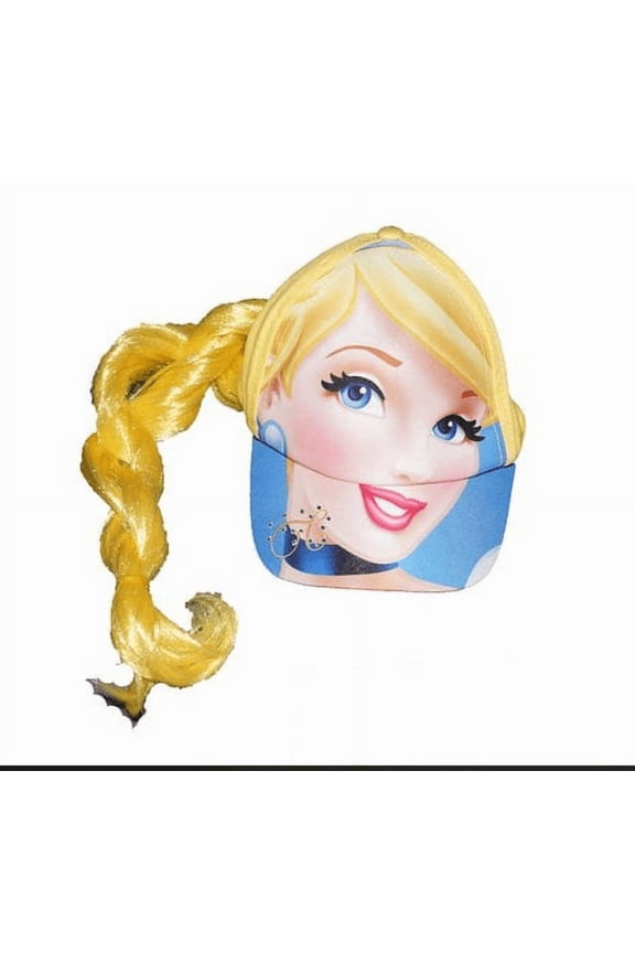 Accessories - Disney Princess Cinderella Hat with Attached Hair Piece