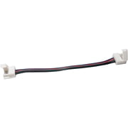 ABI 10mm 6-Inch 4-Wire Solderless Flexible Coupler for Waterproof 5050 RGB LED Strip Light 10-Pack