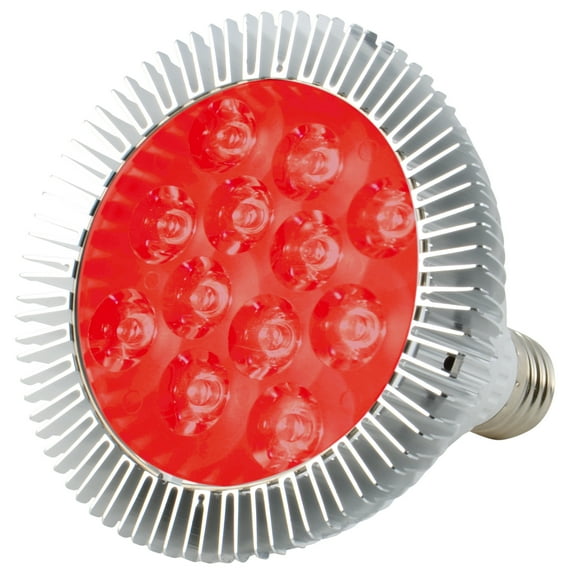 ABI 12W Deep Red 660nm LED Bloom Booster Grow Light Bulb for Flowering and Spectrum Enhancement