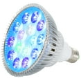 thumbnail image 1 of ABI 12W Tuna Blue LED Bulb Coral Reef Optimized Spectrum PAR38, 1 of 9
