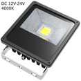 thumbnail image 1 of ABI 50W Low Voltage DC LED Flood Light Waterproof Landscape Security Lamp 5000lm 12V/24V with 10ft Cord (4300K Natural Cool White), 1 of 4