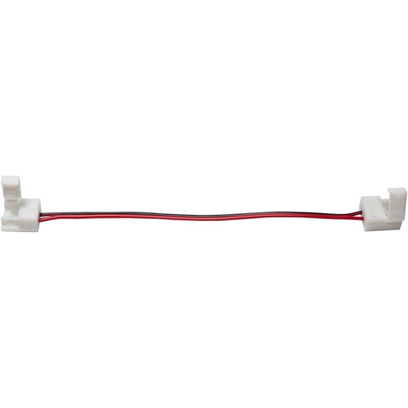 ABI 8mm 6-Inch 2-wire Solderless Flexible Coupler for Waterproof 2835 LED Strip Light (10-Pack)