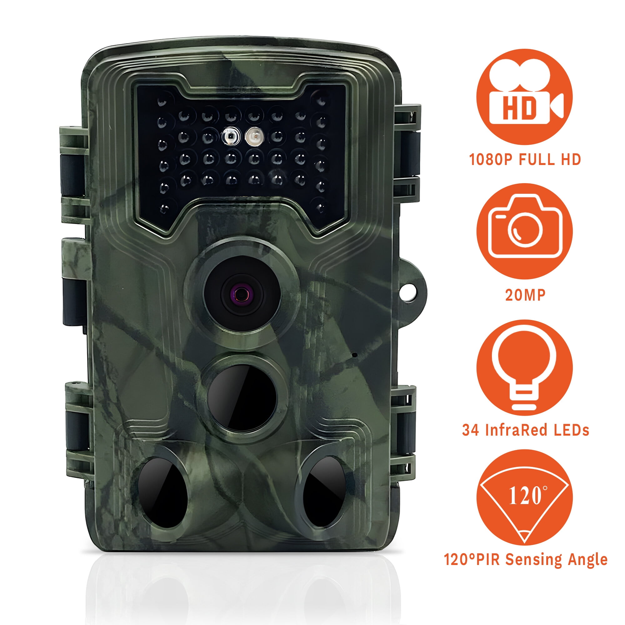 ABIDE Trail Camera, 32MP 1080P Hunting Camera with Night Vision Motion