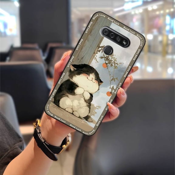 ABL-Phone Case For LG K51/Reflect/L555DL, Graffiti Fashion Design Full wrap Animals Dirt-resistant Anti-dust Protective Durable Back Cover Soft case Anti-knock Cute Silicone Waterproof