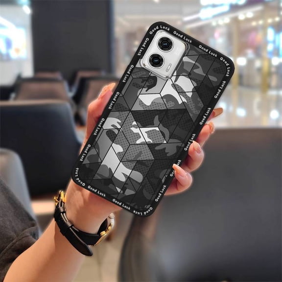ABL-Phone Case For MOTO G 5G 2023, TPU Silicone Cartoon Fashion Design Cute Anti-knock Waterproof protective Back Cover Full wrap Soft case Cover Durable Dirt-resistant Shockproof
