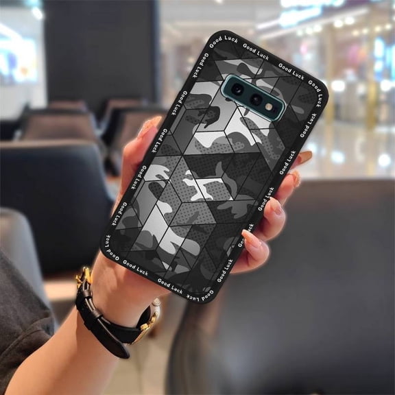 ABL-Phone Case For Samsung Galaxy S10E/SM-G970K, Waterproof protective Cartoon Silicone Shockproof TPU Anti-dust Full wrap Dirt-resistant Back Cover Durable Anti-knock Cute Cover