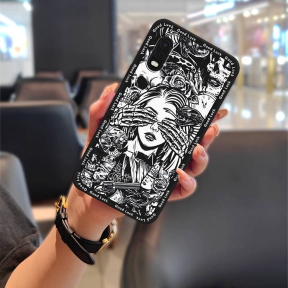 ABL-Phone Case For Samsung Galaxy Xcover Pro, Back Cover Cartoon Full wrap Shockproof Waterproof Graffiti Cute Dirt-resistant Protective Phone Pouch Anti-knock Soft case Silicone TPU