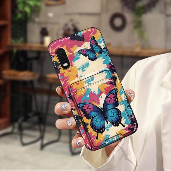 ABL-Phone Case For Samsung Galaxy Xcover Pro, Cartoon Soft case Shockproof Card slot Anti-dust Graffiti TPU Waterproof protective Anti-knock Cover Durable Fashion Design Full wrap Cute