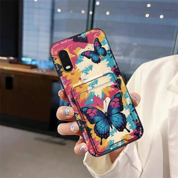 ABL-Phone Case For Samsung Galaxy Xcover Pro, Graffiti Durable Full wrap Anti-knock Cover Back Cover Waterproof Cartoon TPU protective Silicone Dirt-resistant Fashion Design Card bag