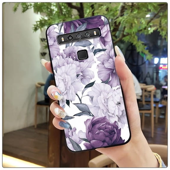 ABL-Phone Case For TCL 10 5G UW, Anti-dust Cute Back Cover Durable protective Full wrap Fashion Design Cartoon Cover Silicone Shockproof TPU Anti-knock Soft case Dirt-resistant