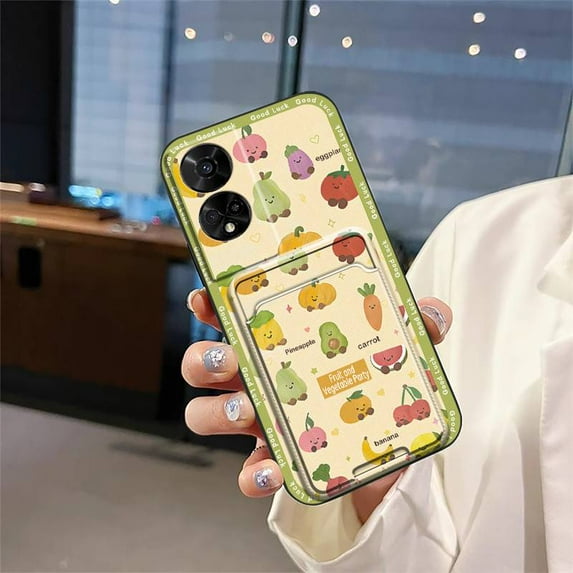 ABL-Phone Case For TCL 50 5G/50XE 5G/50XE NXTPAPER 5G, protective Soft case Card slot Anti-knock Durable Graffiti Fashion Design Shockproof Back Cover Card bag Silicone TPU Anti-dust