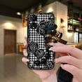thumbnail image 1 of ABL-Phone Case For TCL 50 5G/50XE 5G/50XE NXTPAPER 5G, soft case silicone Black pearl pendant Anti-knock Bear bracelet protective case Cartoon Dirt-resistant cute Back Cover Waterproof, 1 of 9