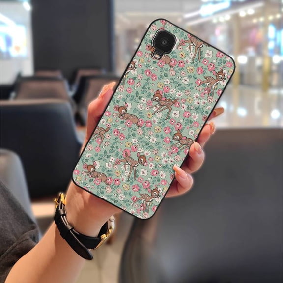 ABL-Phone Case For TCL A3/A509DL, Cartoon Soft case Graffiti Anti-knock Cute Durable Shockproof Full wrap TPU Fashion Design Phone Pouch Waterproof Back Cover Silicone Dirt-resistant