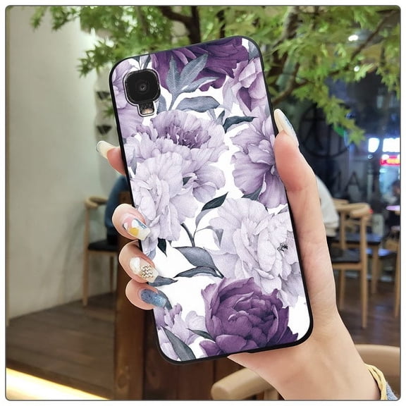 ABL-Phone Case For TCL A3/A509DL, Durable protective Soft case Anti-dust Full wrap Waterproof Cute Fashion Design TPU Silicone Back Cover Cartoon Shockproof Anti-knock Dirt-resistant