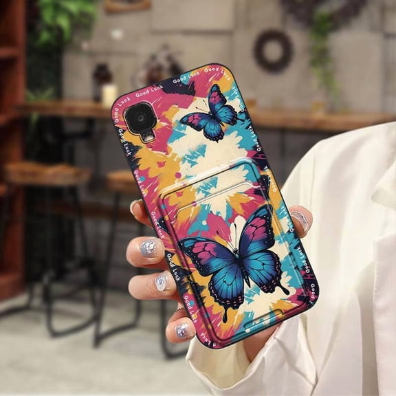 ABL-Phone Case For TCL A3/A509DL, Soft case Dirt-resistant Anti-knock Back Cover Anti-dust TPU Waterproof Cute Card bag Durable Silicone Cartoon Shockproof Graffiti protective Cover