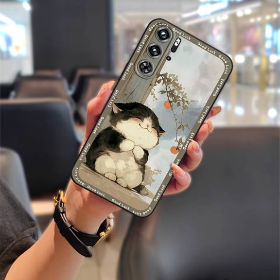 ABL-Phone Case For ZTE Nubia Red Magic9 Pro/9Pro+/9SPro/+, Cute Silicone Waterproof Anti-dust Animals Anti-knock Durable Fashion Design Protective Shockproof Full wrap Soft case Graffiti