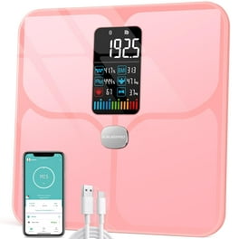 WYZE Smart Scale X for Body Weight, Digital Bathroom Scale for BMI, Body  Fat, Water and Muscle, Heart Rate Monitor, Body Composition Analyzer for  People, Baby, Pet, 400 lb, White