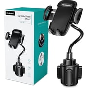 ABLEGRID Cup Holder Phone Mount, No Shaking Cup Phone Holder for Car Rock Solid Car Phone Holder Mount for Cars, Trucks, SUVs etc, Compatible with iPhone 14 13 Plus Pro Max Samsung All 4-7 Phones