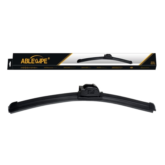 ABLEWIPE 20" Windshield Wiper Blade for car Window, All Season Premium Wiper, Driver, Passenger, Rear, Set of 1, for J U HOOK Wiper Arm