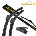 thumbnail image 1 of ABLEWIPE 24 in + 18 in Windshield Wiper Blades Fit For Lexus GS F 2020 24"&18" Bracketless Wiper Replacement For Car Front Window (Pack of 2), A47540S, 1 of 7
