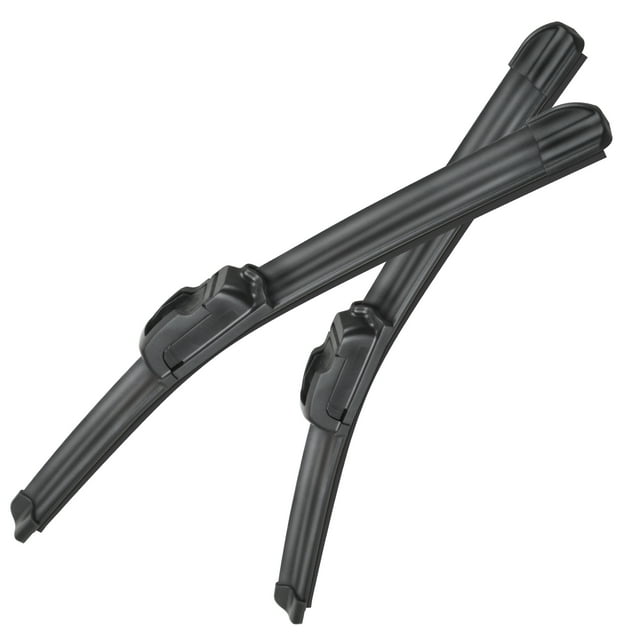 ABLEWIPE 26"&22" Windshield Wiper Blades All Season Premium Wiper Blades,Pack of 2 for Car Front Window Driver and Left Passenger side, J U HOOK Wiper Arm, Car Windshield
