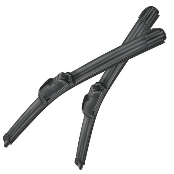 ABLEWIPE 28"&21" Windshield Wiper Blades All Season Premium Wiper Blades,Pack of 2 for Car Front Window Driver and Left Passenger side, J U HOOK Wiper Arm, Car Windshield