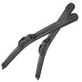 thumbnail image 1 of ABLEWIPE 28"&26" Windshield Wiper Blades All Season Premium Wiper Blades,Pack of 2 for Car Front Window Driver and Left Passenger side, J U HOOK Wiper Arm, Car Windshield, 1 of 7