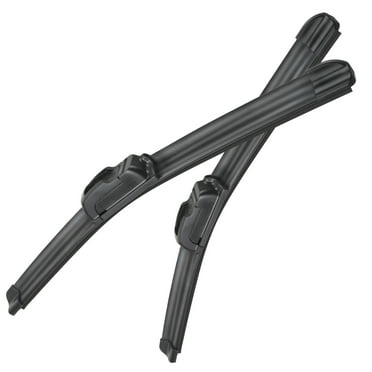 ABLEWIPE 28in 26in Windshield Wiper Blades for car front Window,Pack of 2 wipers for Driver and Passenger, J U HOOK Wiper Arm 28" 26"
