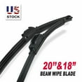 thumbnail image 1 of ABLEWIPE Front Windshield Wiper Blades Fit For HONDA CIVIC 1996-2000 J U Hook, 1 of 6