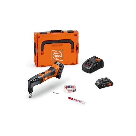 ABLK 18 1.6 E AS Cordless Nibbler Set for up to 16 gauge thickness ABLK 18 1.6 E AS Set
