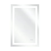 ABM05R 30" W x 36" H Rectangle Frameless LED Anti-fog Bathroom Vanities Wall Mirrors